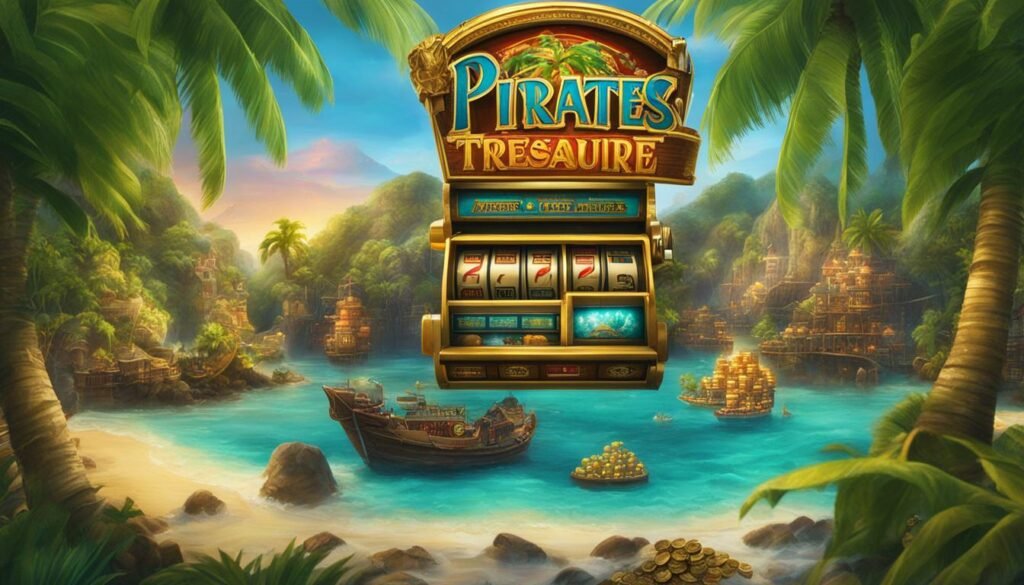 Treasure Island Slot Free Spin gameplay