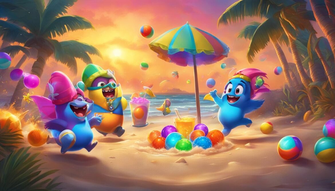 Spinions Beach Party – Free Spin Bonus, Free Play